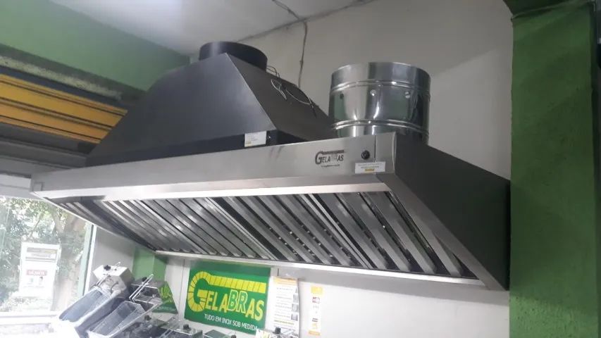 coifa toda em inox - Foto 2