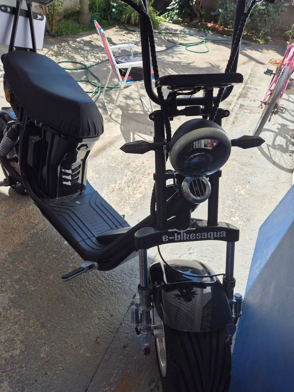 Scooter elétrica 1.000 watts - Muito nova - Foto 2