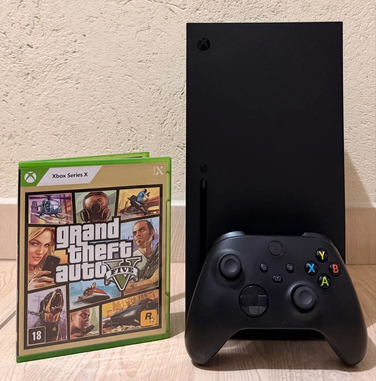 Xbox series X completo impecável zero 