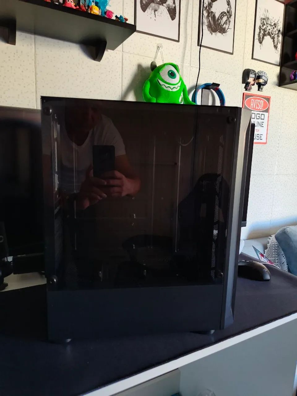 Gabinete FullTower RiseMod Impecável - Foto 4