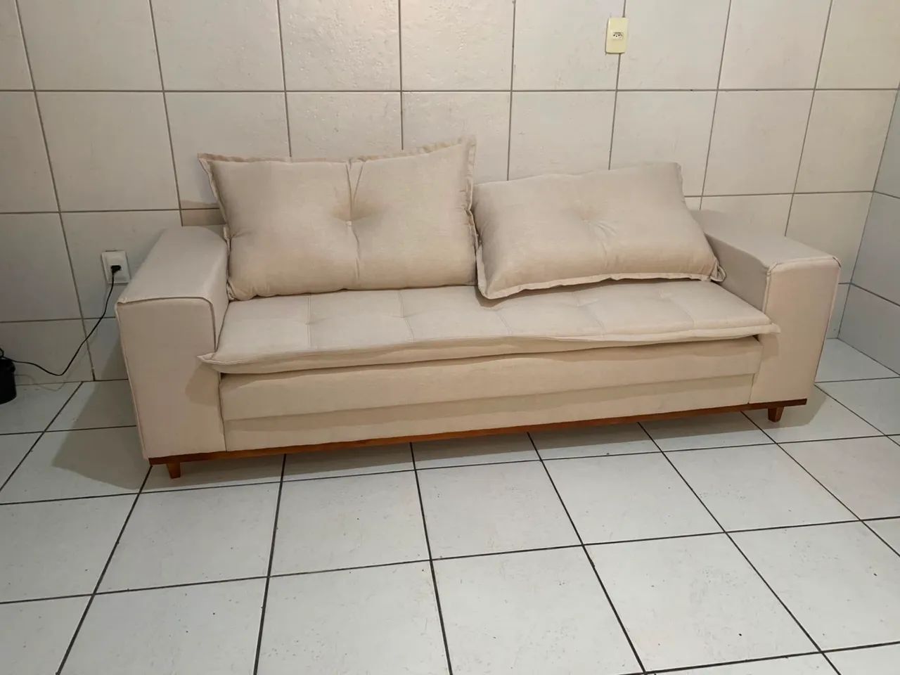 Sofá 3 lugares living