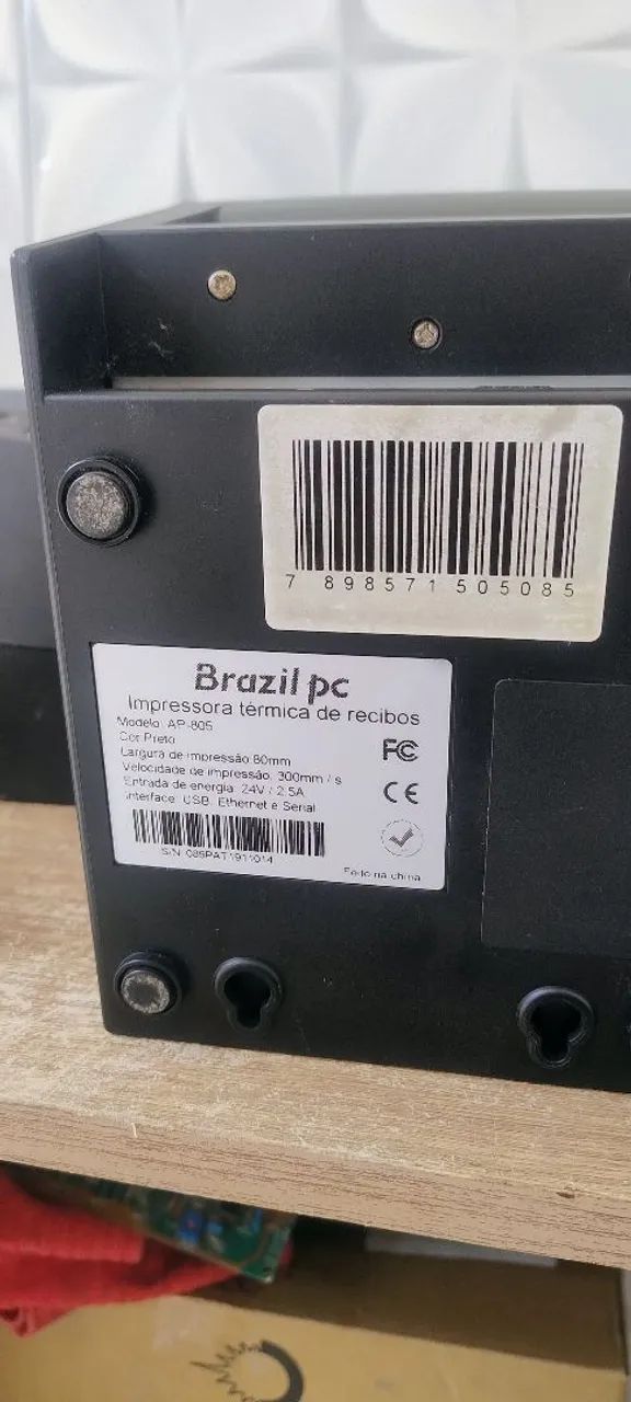 Impressora térmica de recibos 