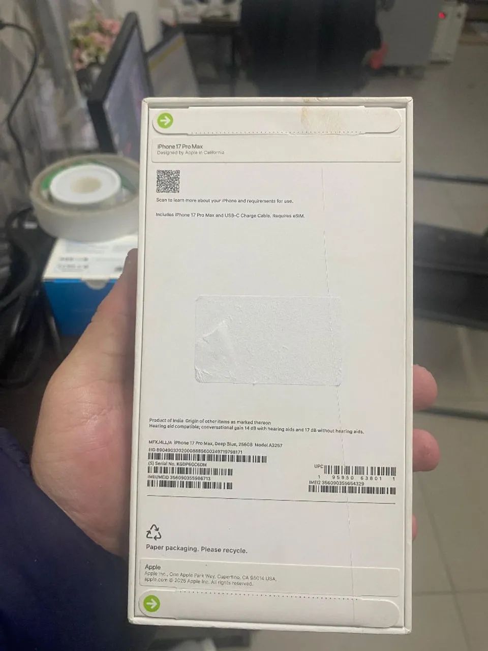 iPhone 17 pro Max 256gb lacrado  - Foto 2