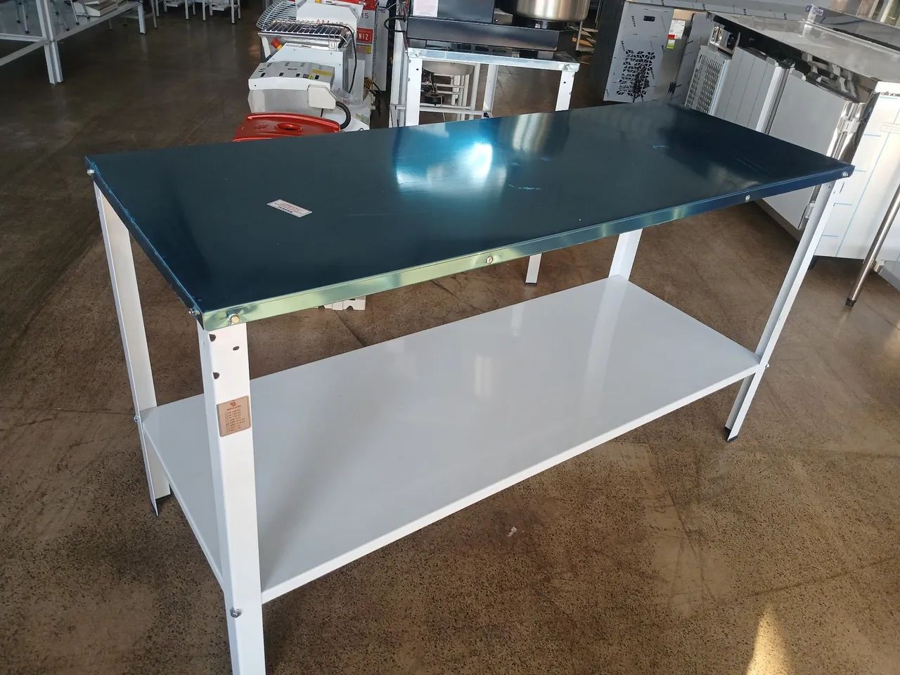 Mesa inox Braesi 160x60 com Paneleiro  - Foto 3
