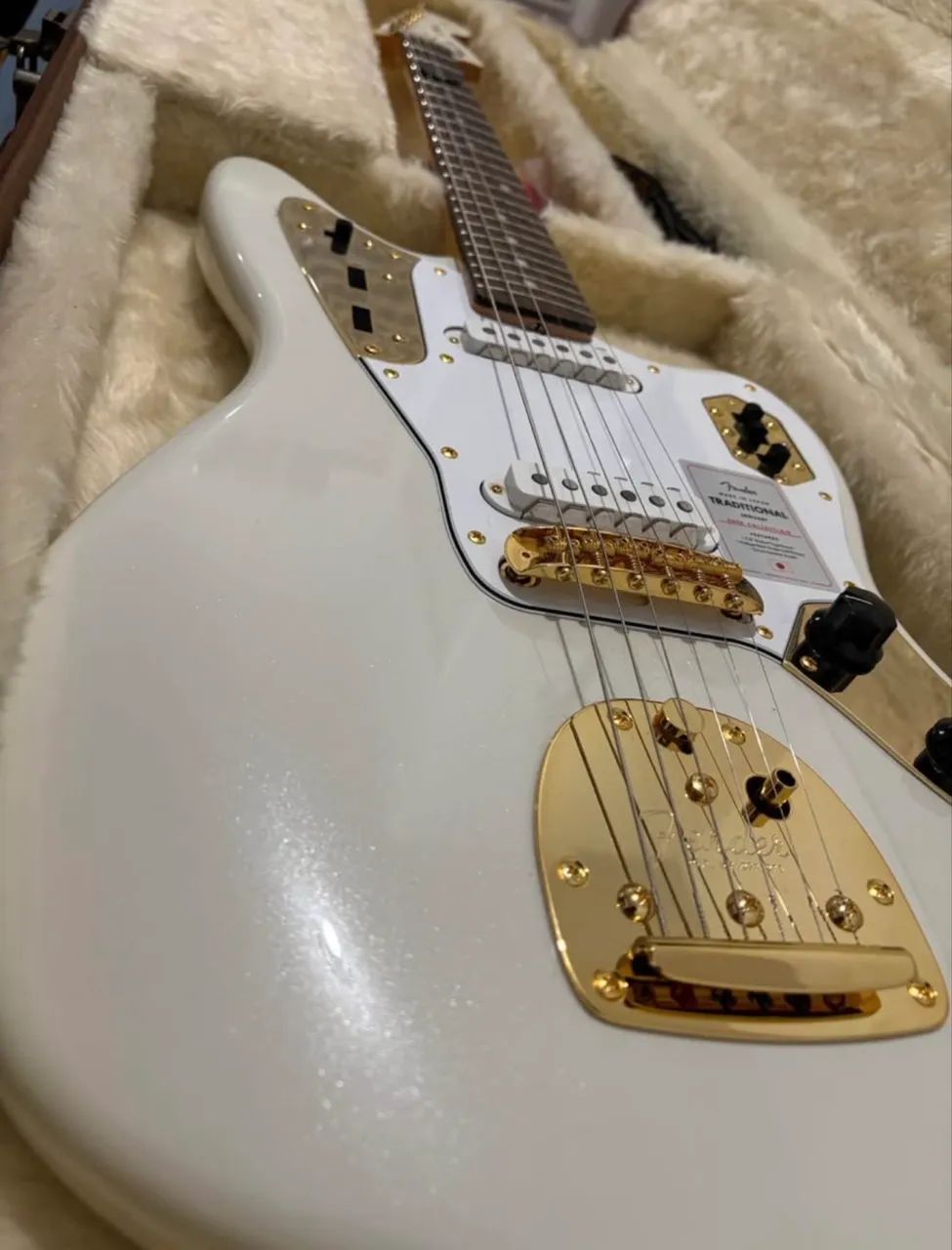 Fender Jaguar Traditional 60?s White Pearl Limited edition