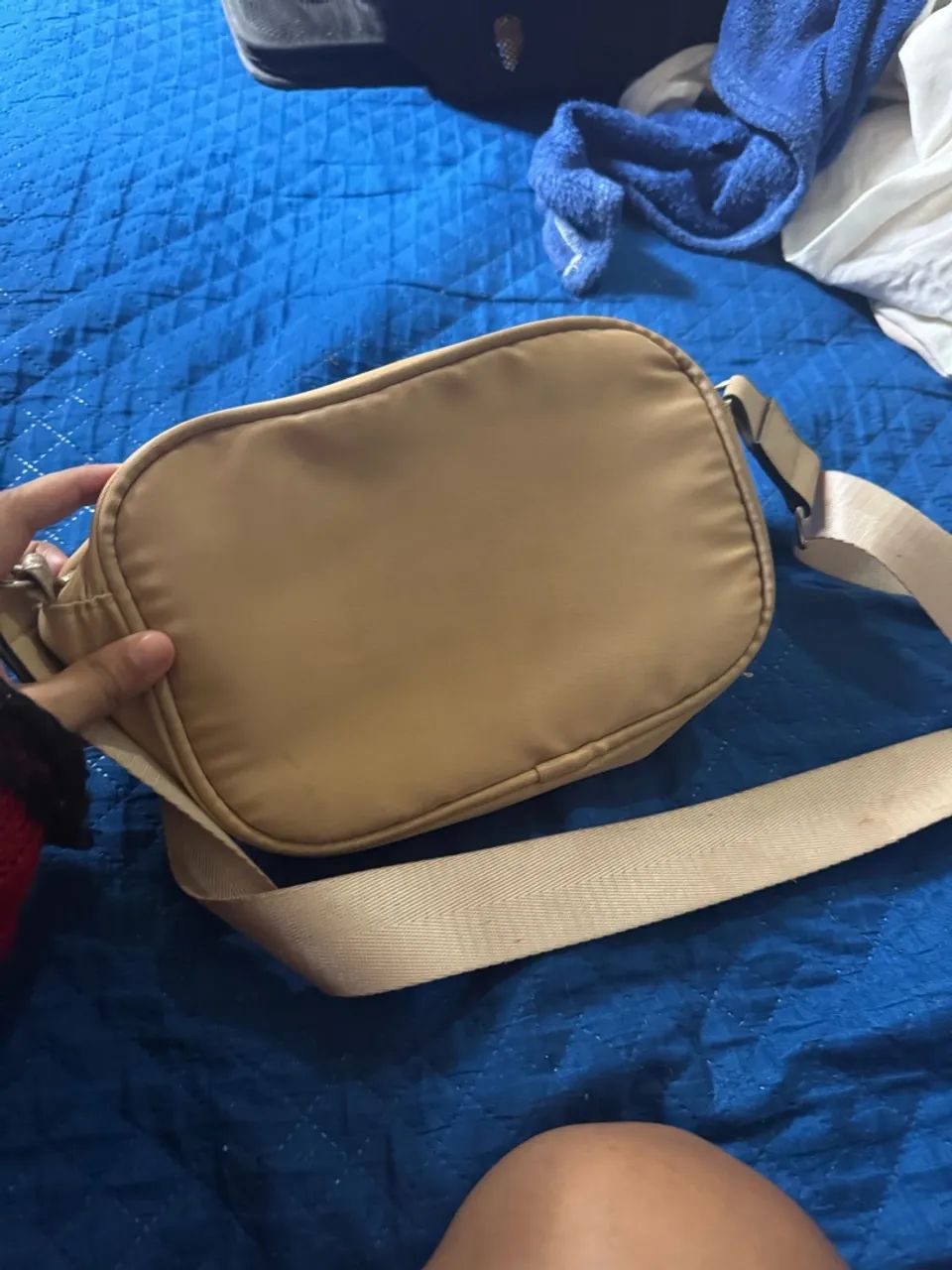 Bolsa de ombro bege  - Foto 5