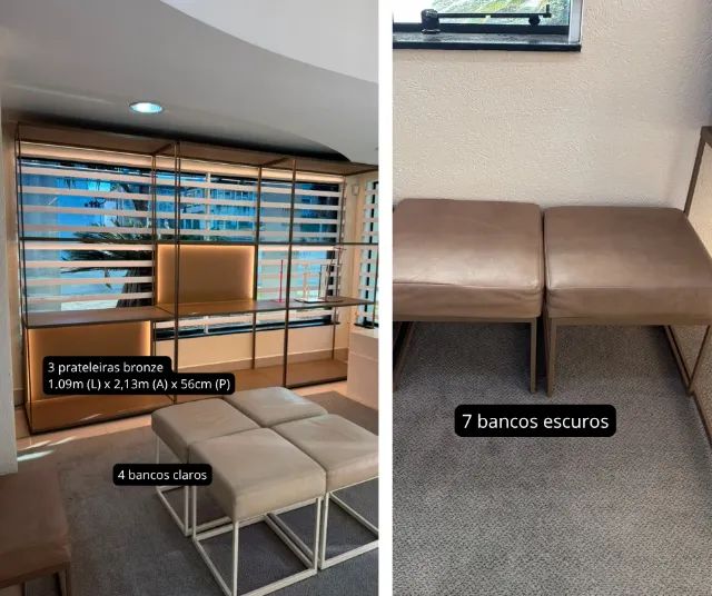 Lote de Móveis Comerciais e Ilumunação para Loja - Foto 3