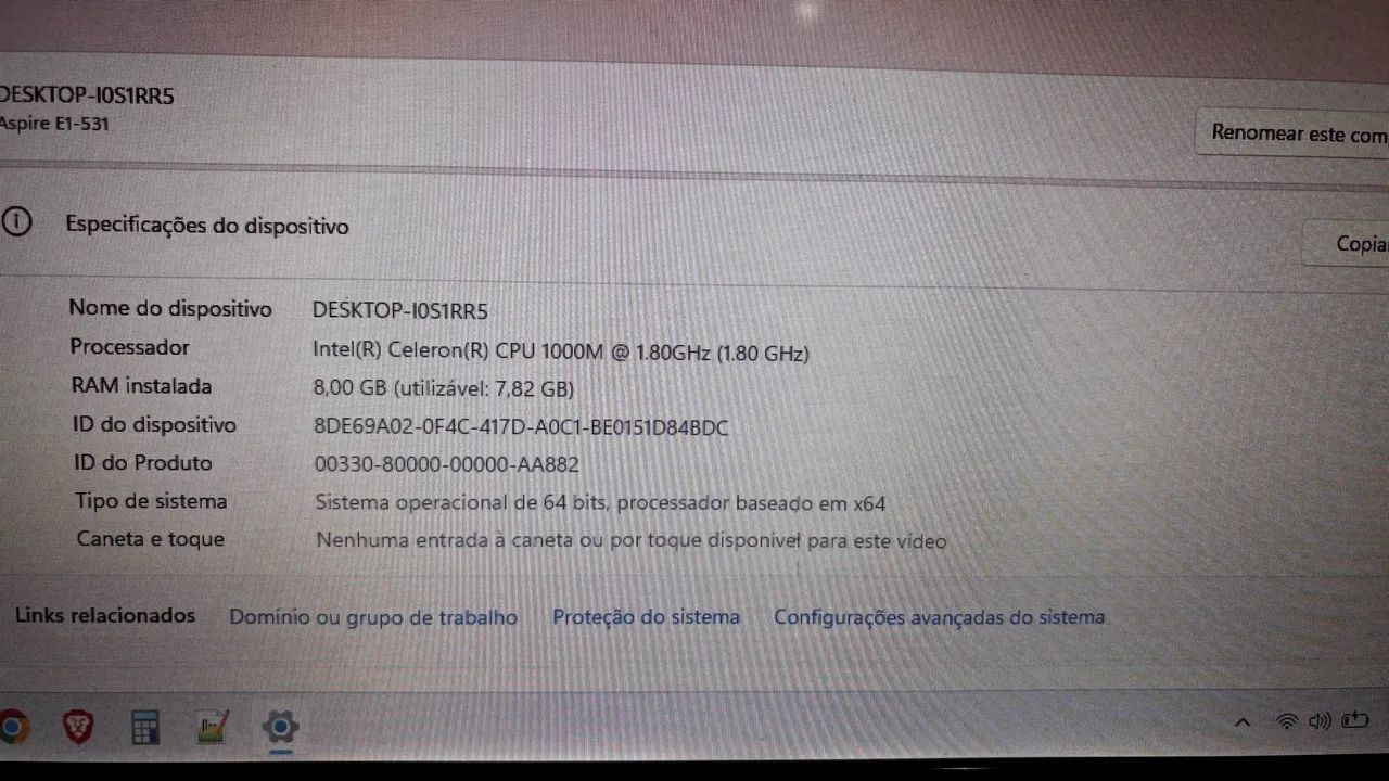 Notebook acer novinho - Foto 2