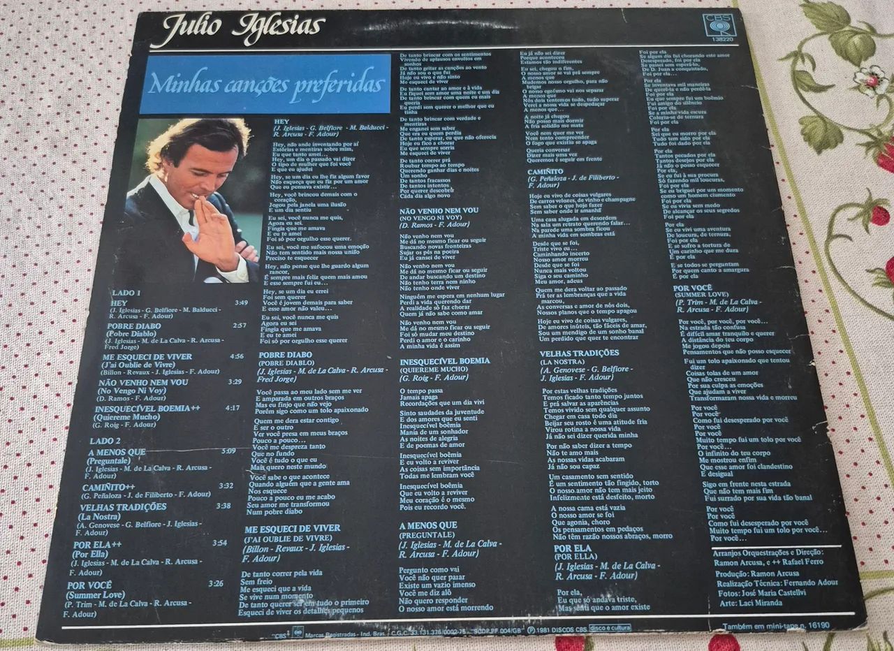 Minhas canções preferidas Julio Iglesias - Foto 2