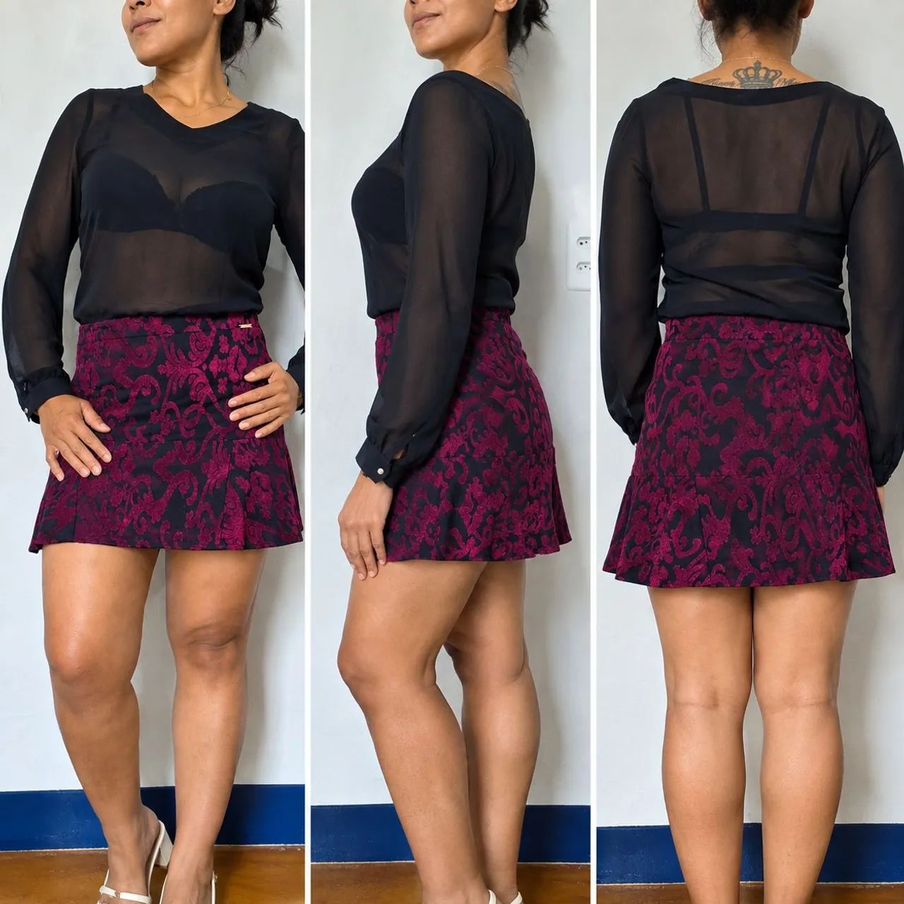 Vestido de seda encanto