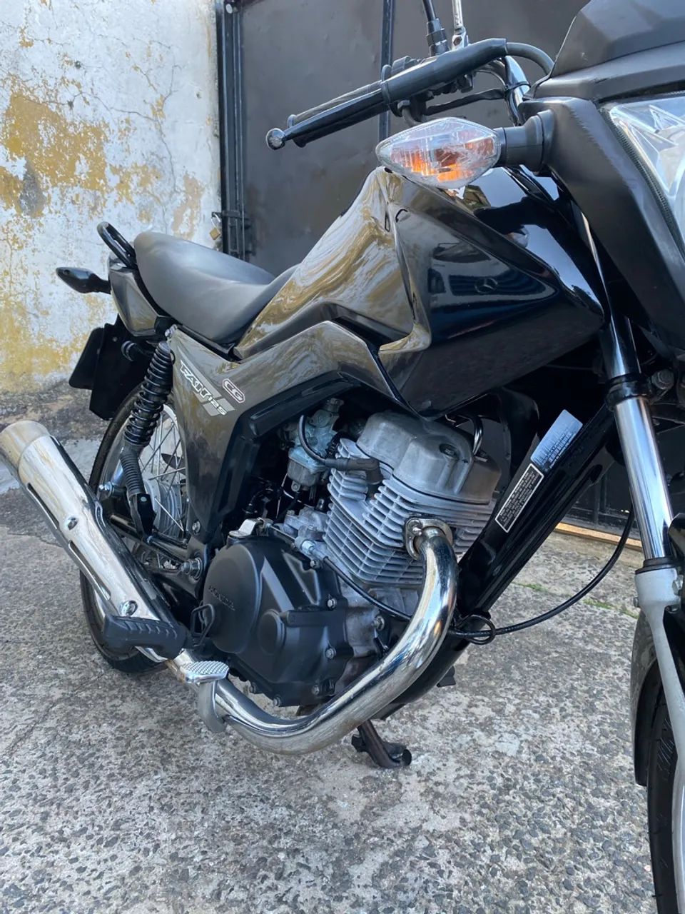 Fan 125 2014 com partida elétrica - Foto 4