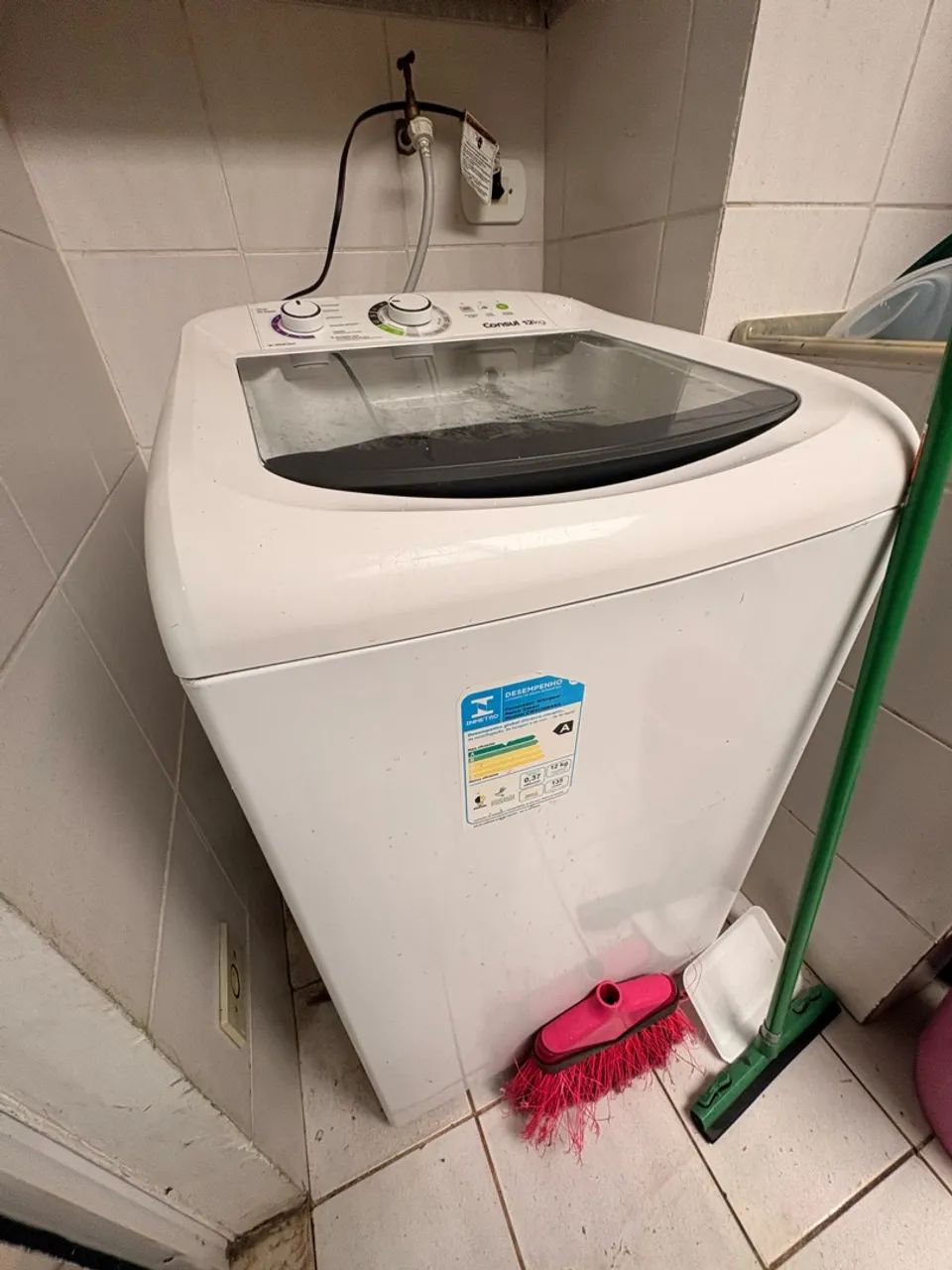 Máquina de Lavar Consul 12kg - Funcionando Perfeitamente