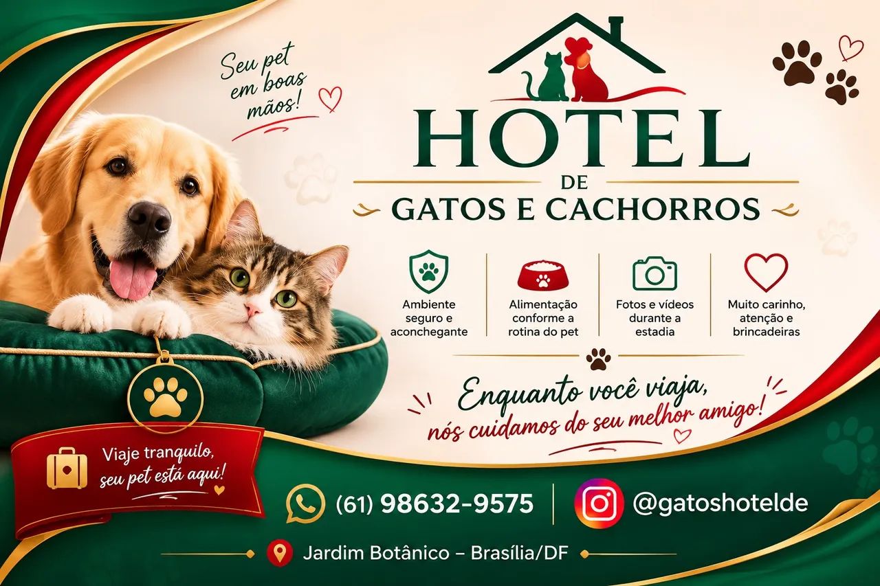 Hotel para Gatos e Cachorros 