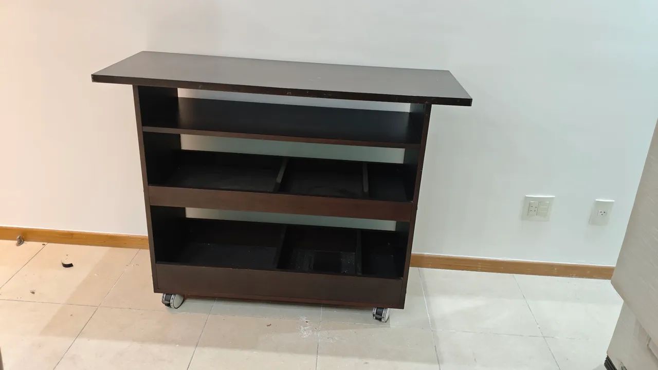 Balcão Caixa MDF vidro fosco - Foto 5