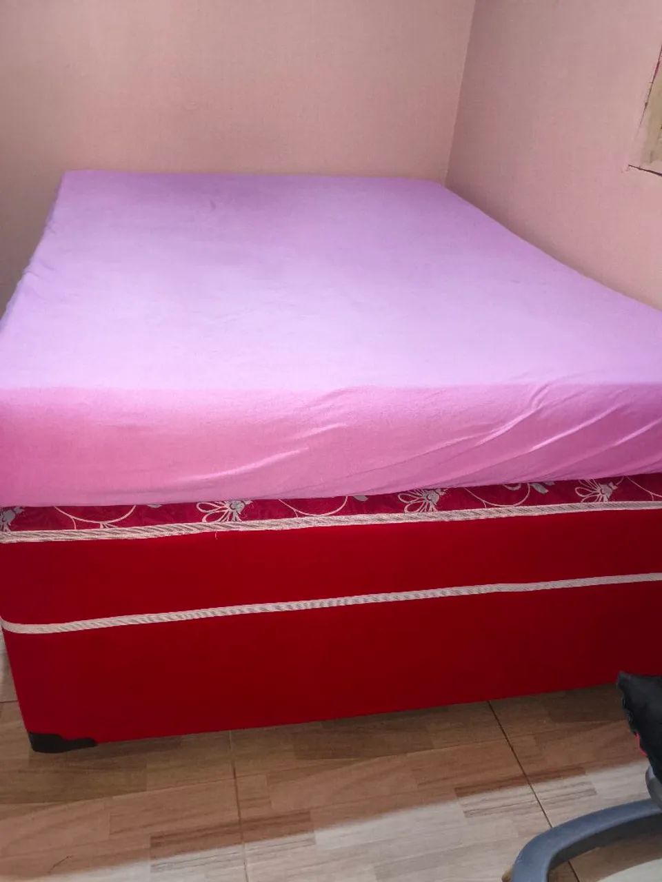 Cama box + colchão 