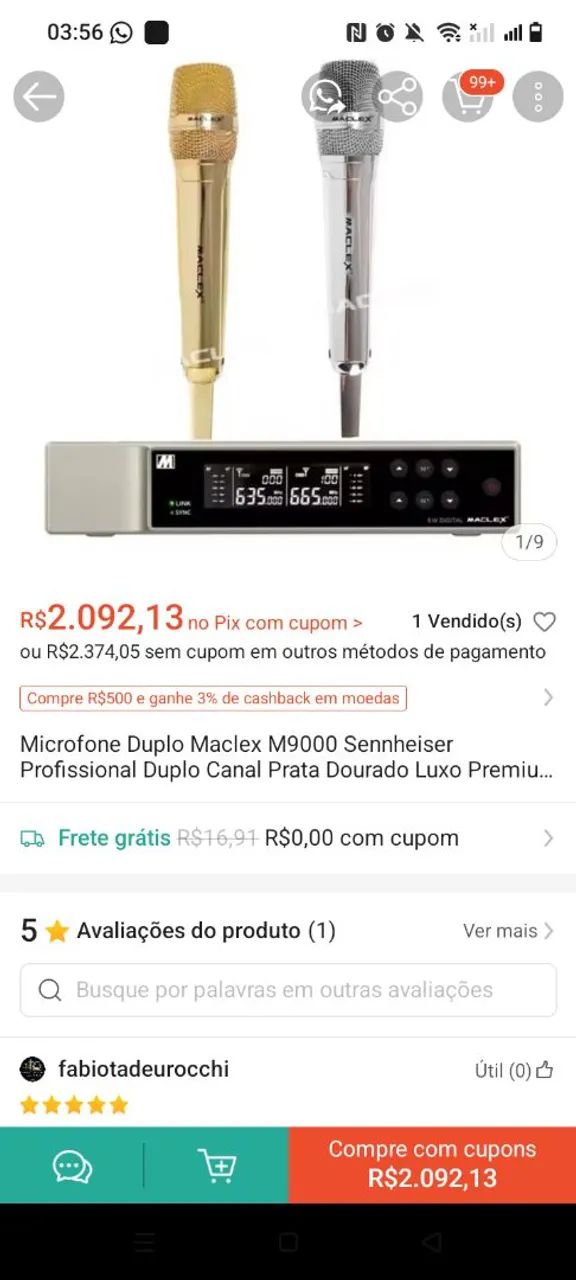 microfone sanheiser  - Foto 4