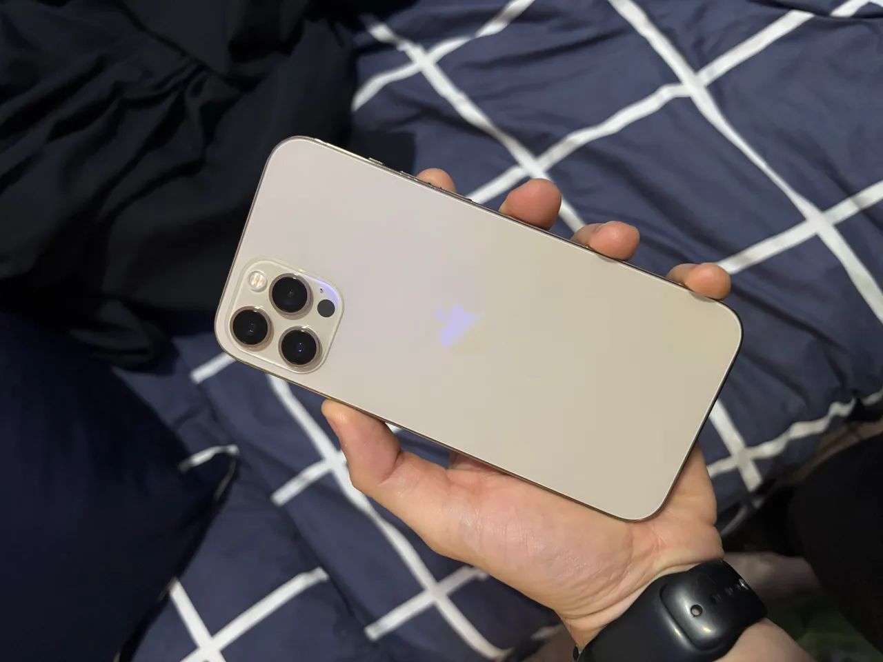 iPhone 12 Pro Max display queimado 