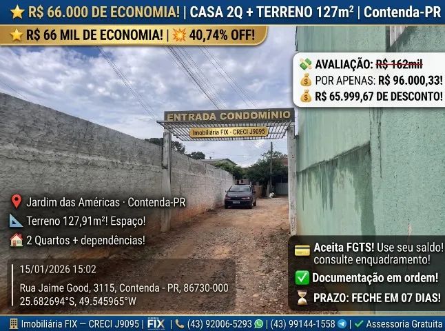 ? CASA COMPLETA + TERRENO! CONTENDA-PR!