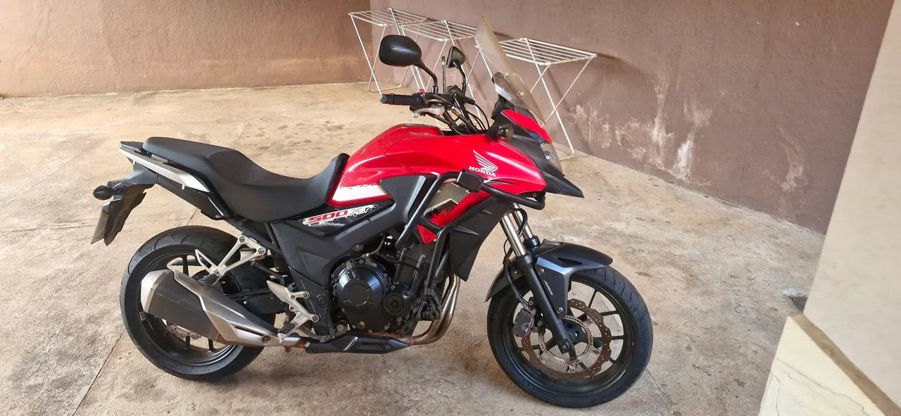 CB 500 X sem detalhes e com acessórios  - Foto 2