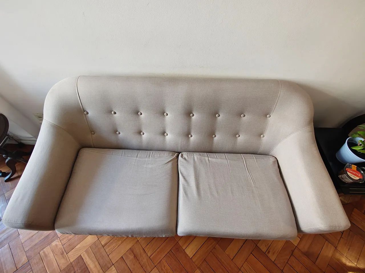 Sofá 2 Lugares Etna (Estilo Retro/Mid-Century) - Recém-higienizado - Foto 2