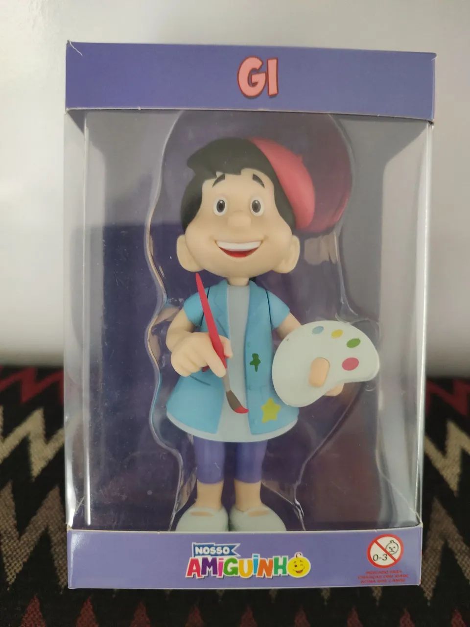 1 Boneco e 14 Revistas Nosso Amiguinho