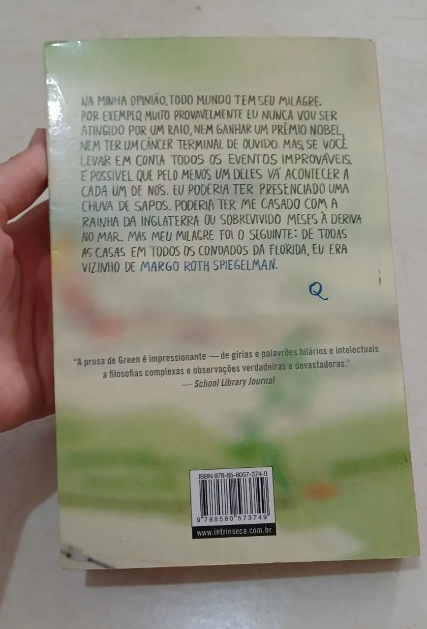 Livro Cidade de papel - Foto 2