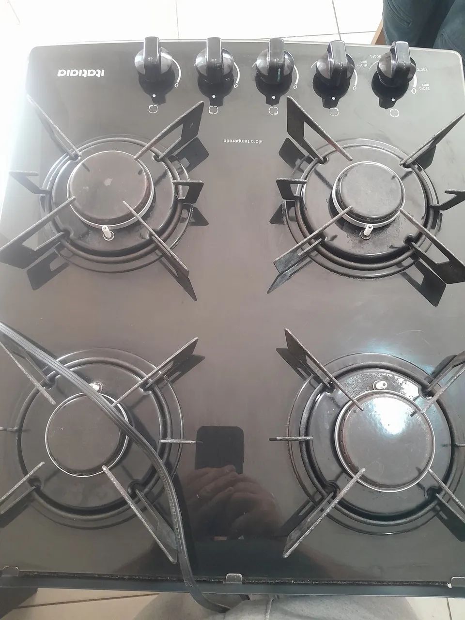 Fogão mesa de vidro  - Foto 4