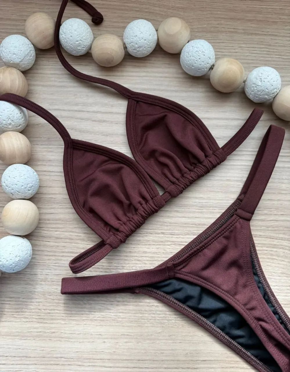 Biquíni Cortininha Bronze 