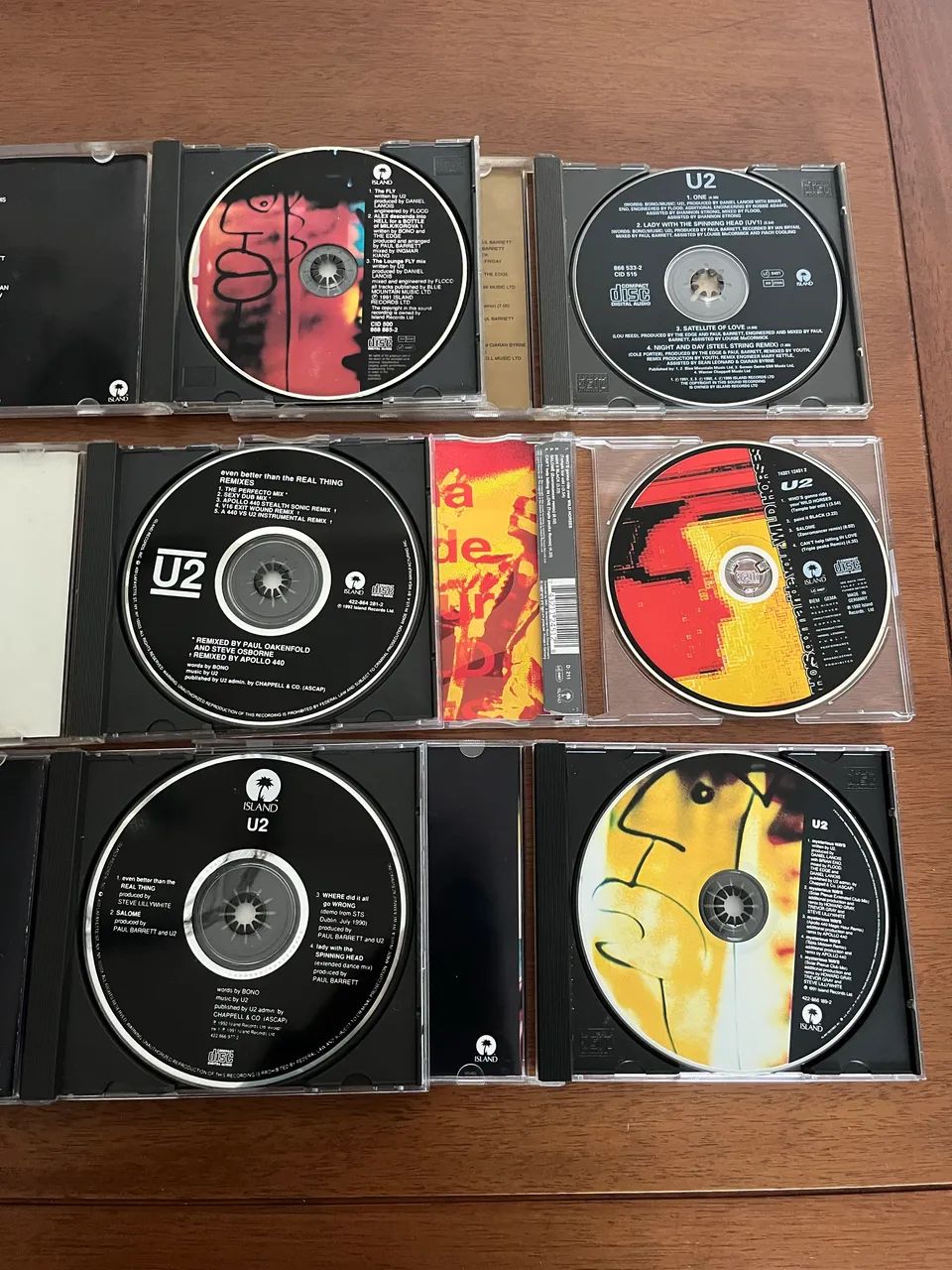 U2 - 6 Singles Achtung Baby  - Foto 3