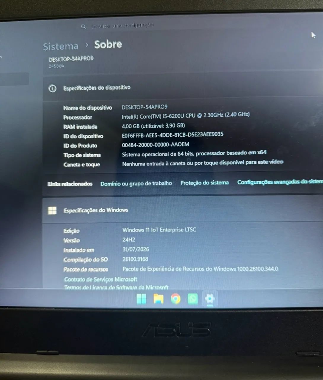 NOTEBOOK ASUS i5 IMPECÁVEL - Foto 4