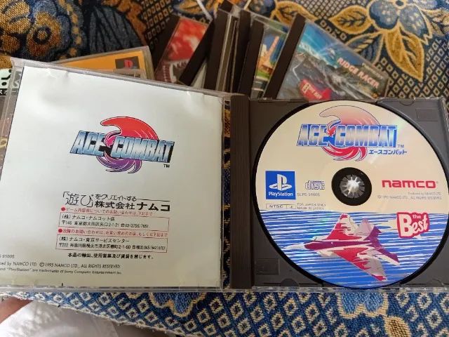 ACE COMBAT. PS1 ORIGINAL JAPONÊS  - Foto 2