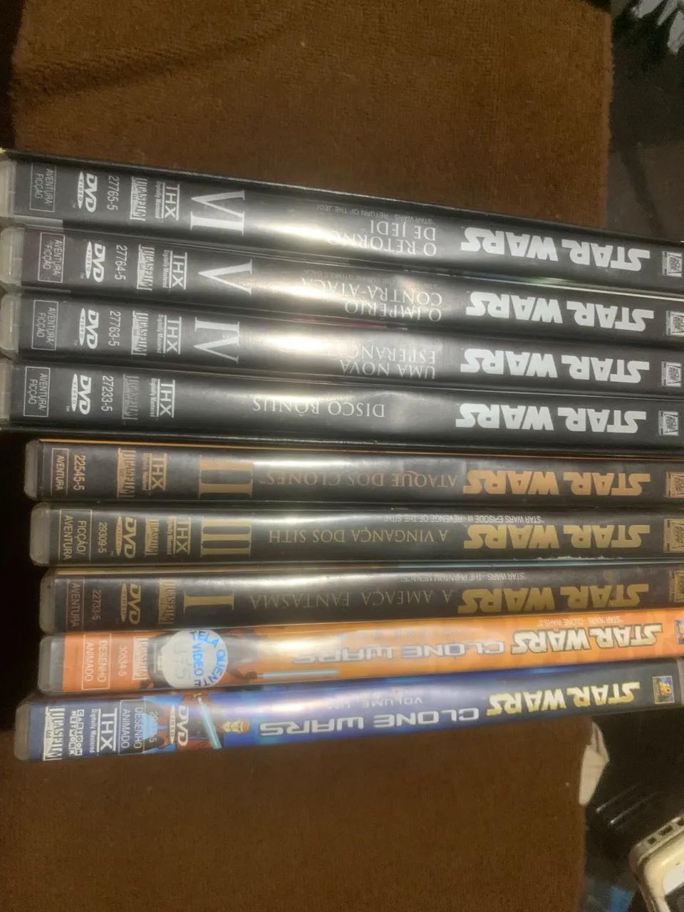 Nove. DVDs da franquia Star Wars,  - Foto 2