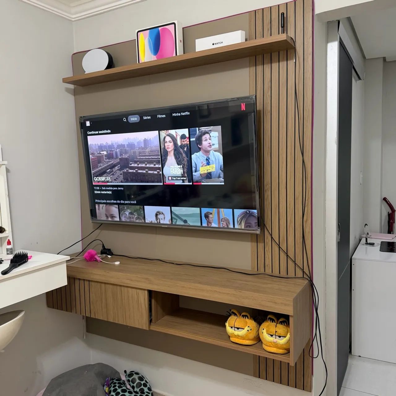 Painel de tv de até 55 polegadas 