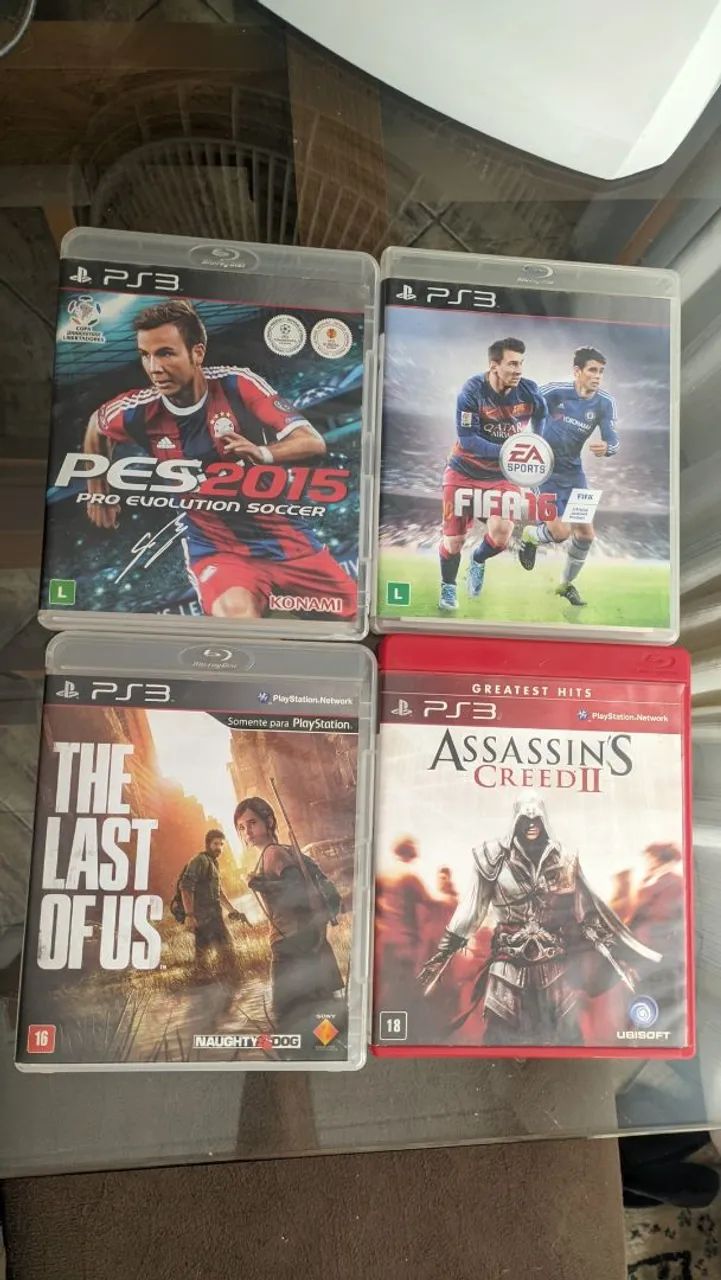 4 jogos Ps3