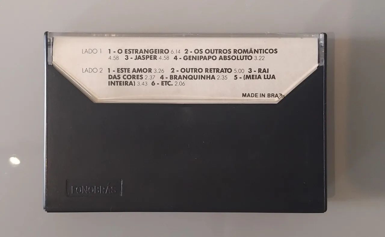 Fita k7, Caetano Veloso - Estrangeiro  - Foto 3
