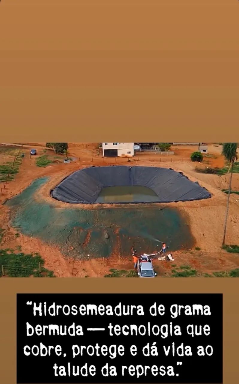 Grama líquida hidrossemeadura  - Foto 3