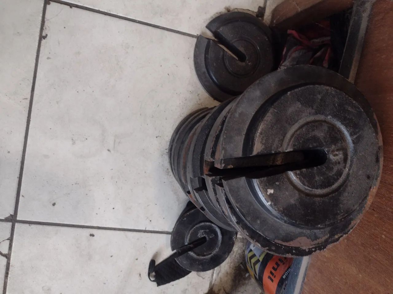 Anilhas de treino 10 o kilo - Foto 3