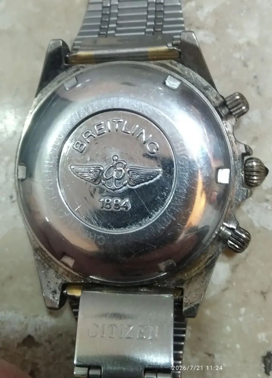 breitling quartz cronografo - Foto 3