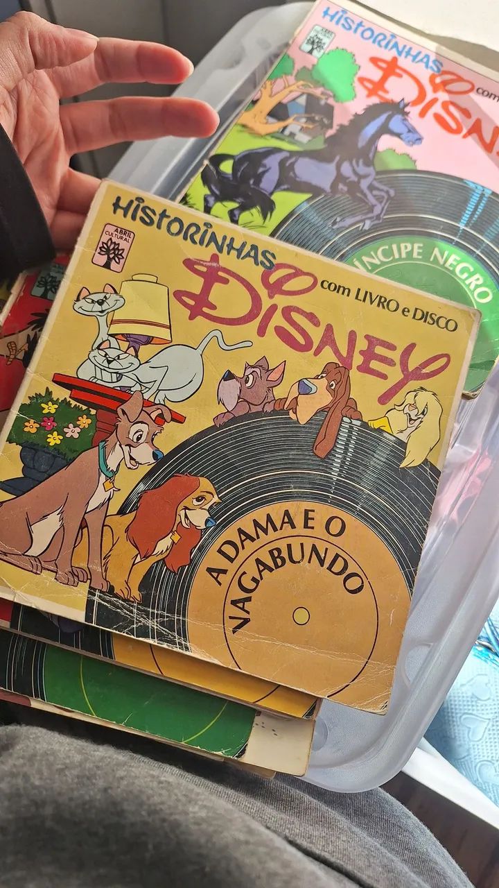 Livros Disney com Vinil - Foto 5