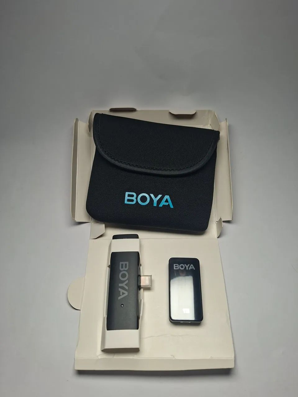 Microfone Lapela sem fio Boya WMic5-M3 Para Ios  - Foto 2