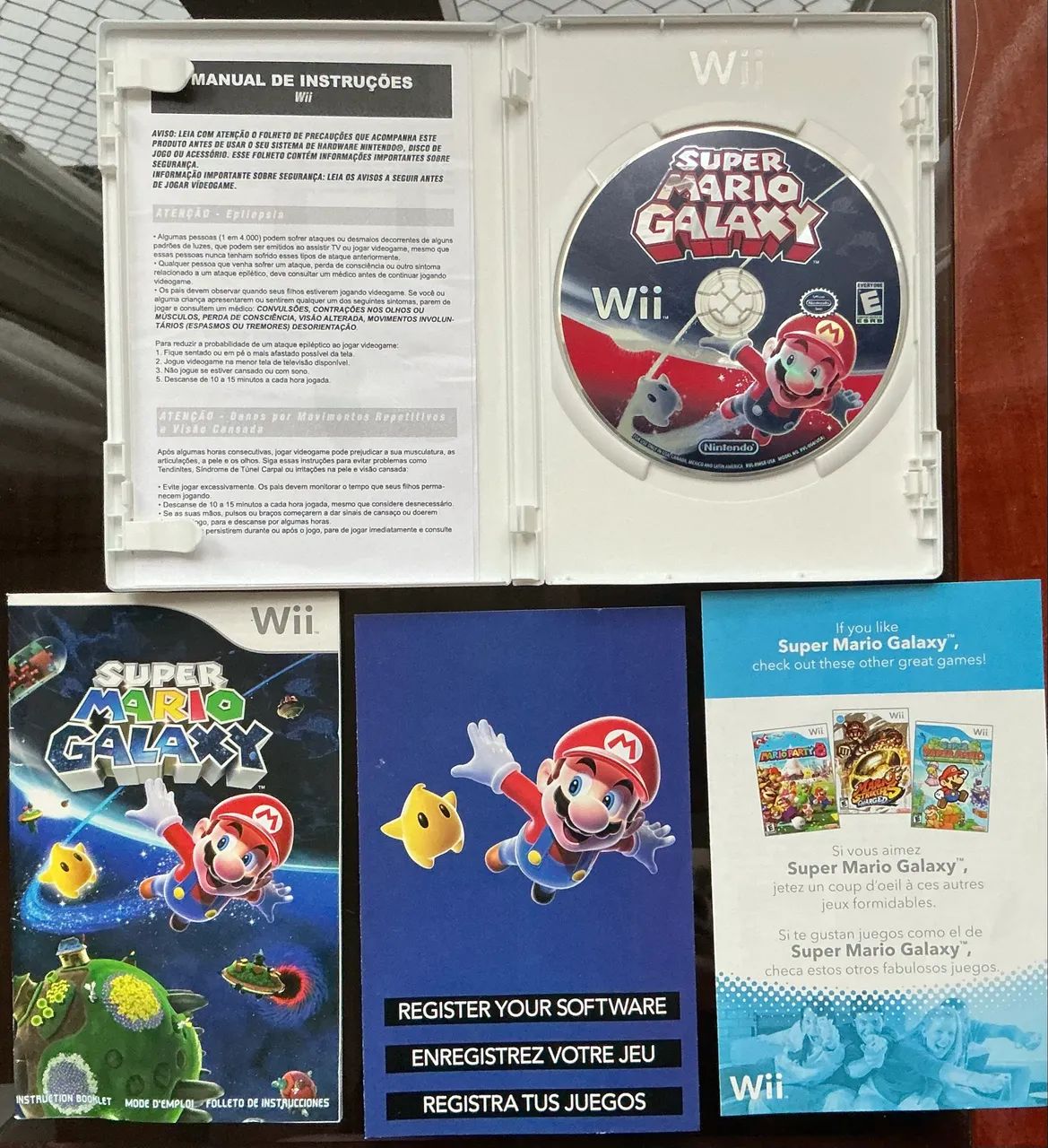 Jogos Wii: Super Mario Galaxy  - Foto 2