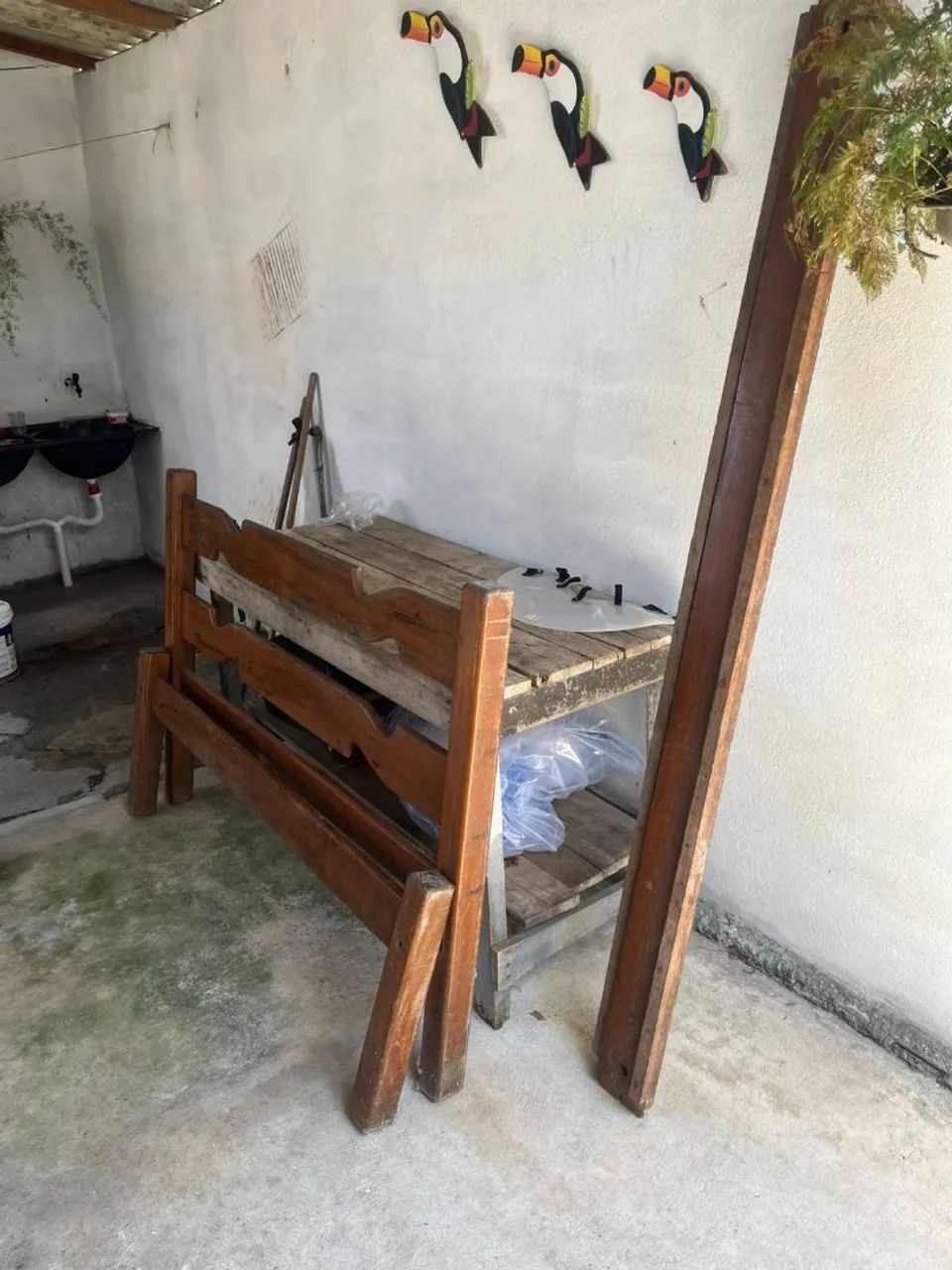 Cama de Madeira Maciça de Casal  - Foto 3