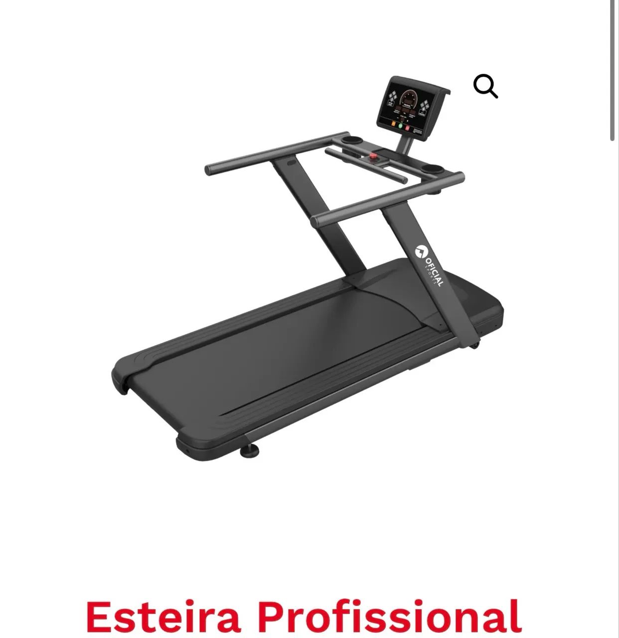 Esteira profissional 3cv com inclinação 