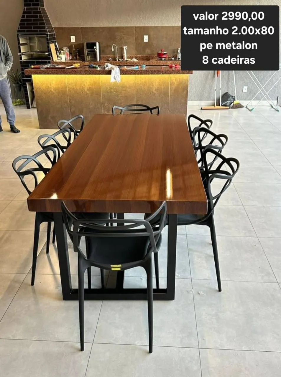 Mesa pedra de ardósia  - Foto 2