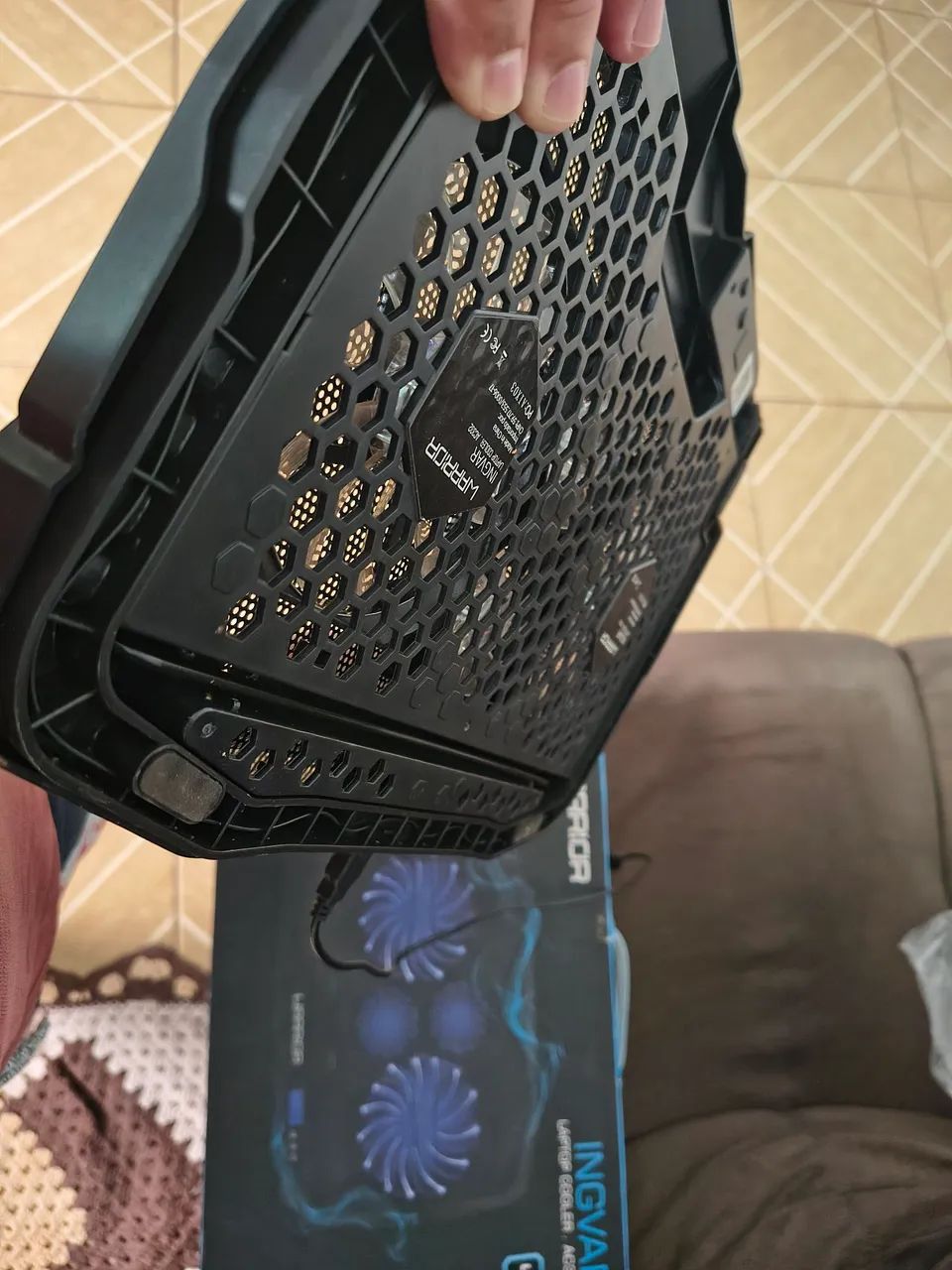 Base cooler para notebook e vídeo game  - Foto 2