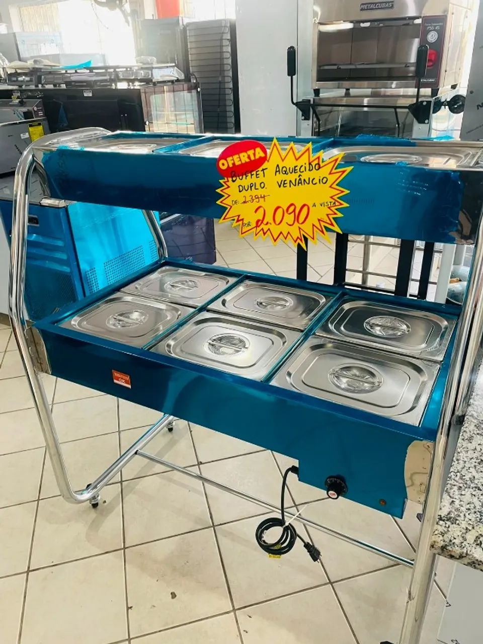 MB BUFFET DUPLO 6 CUBAS - VENANCIO 