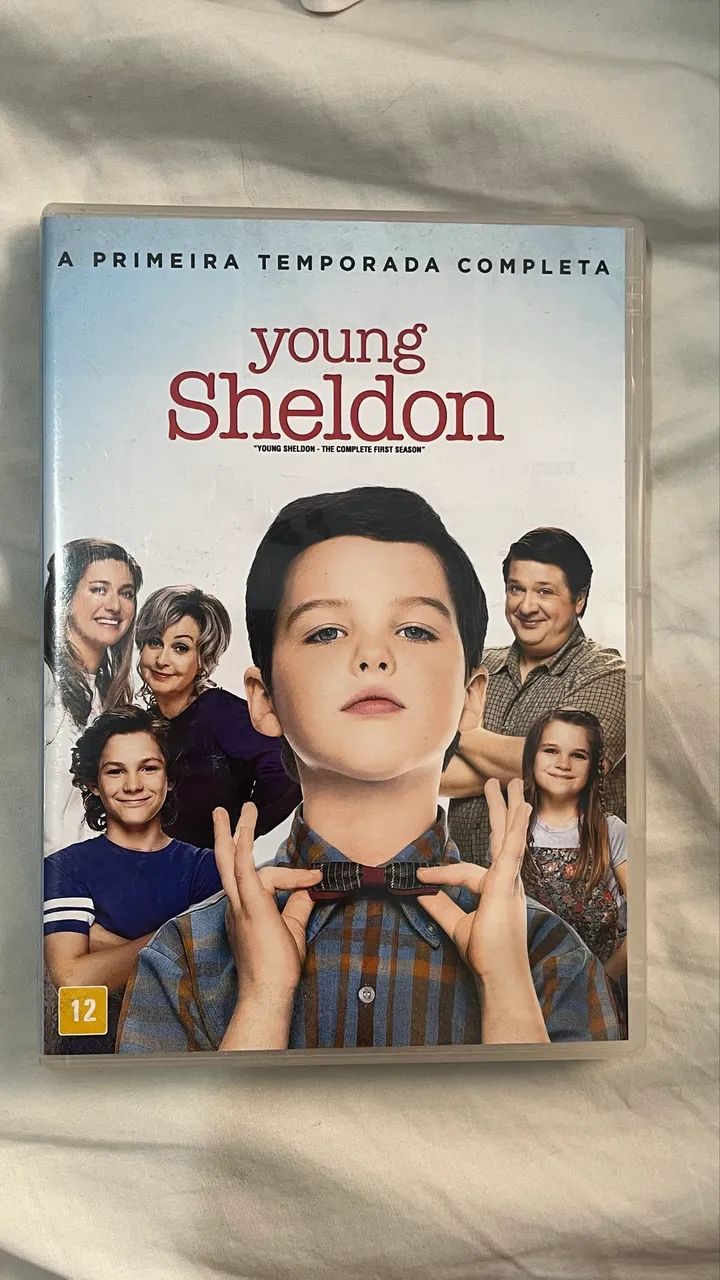dvd 1 temporada Young Sheldon
