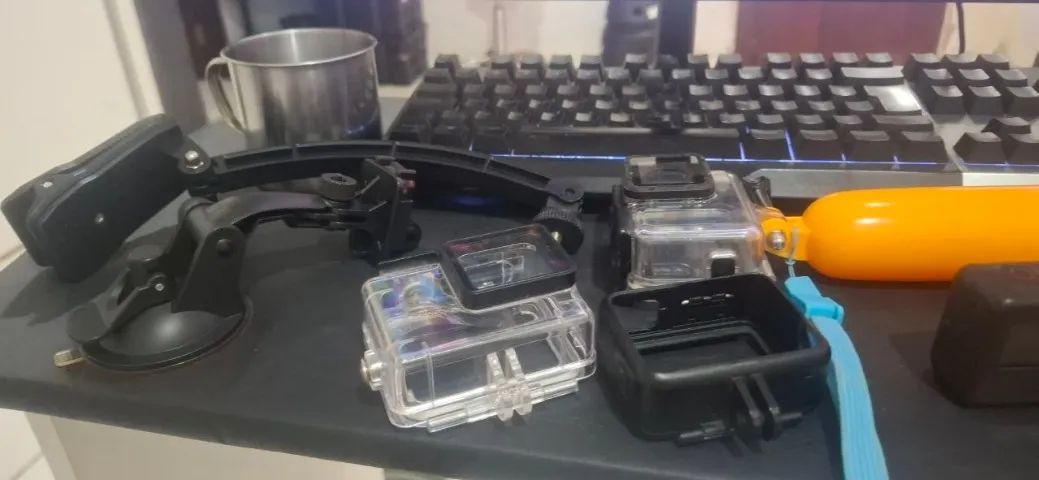 GoPro Hero 7 Black - vários acessórios - Foto 5