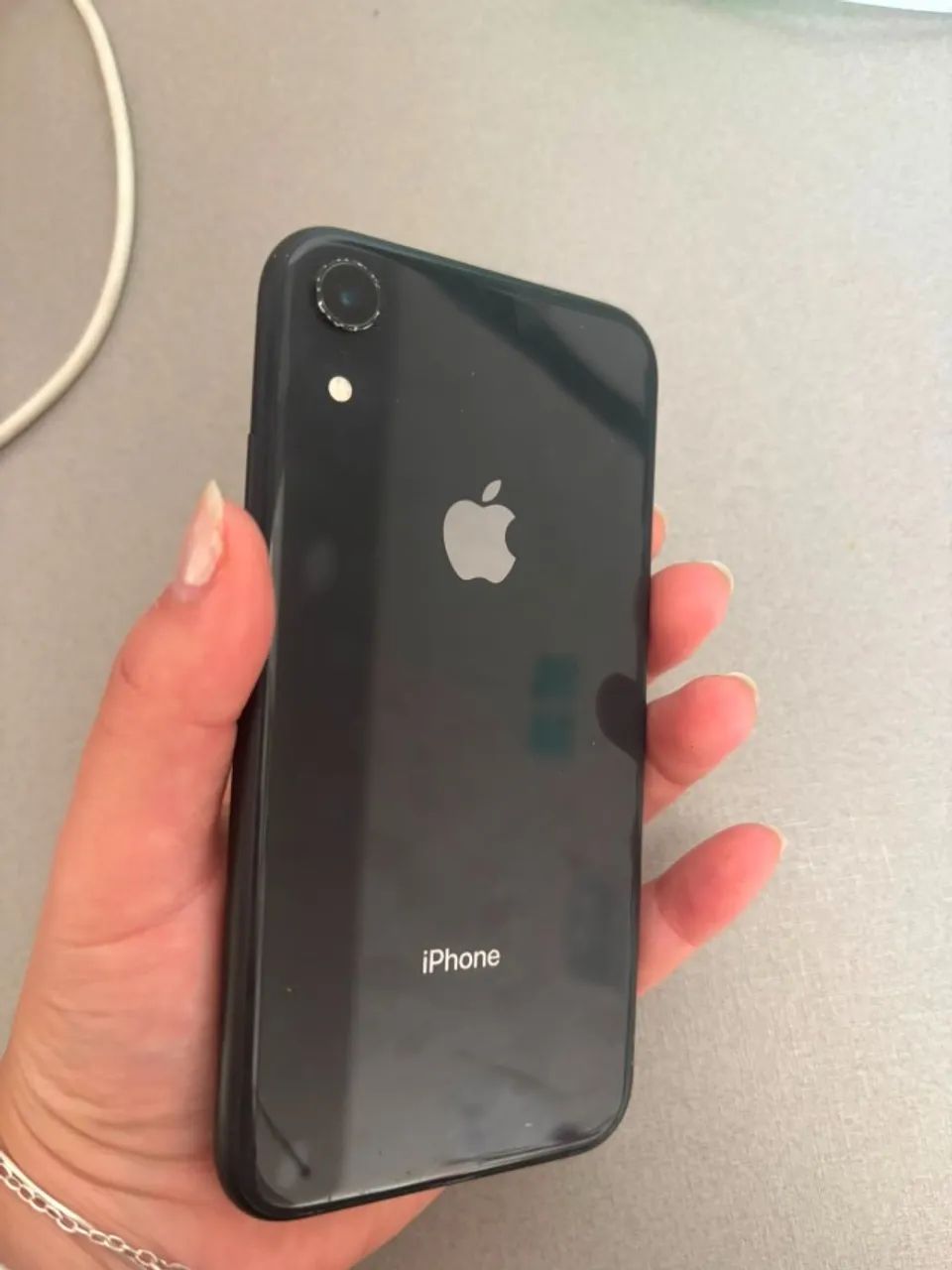 iPhone XR 128 GB preto funcionando bem - Foto 2