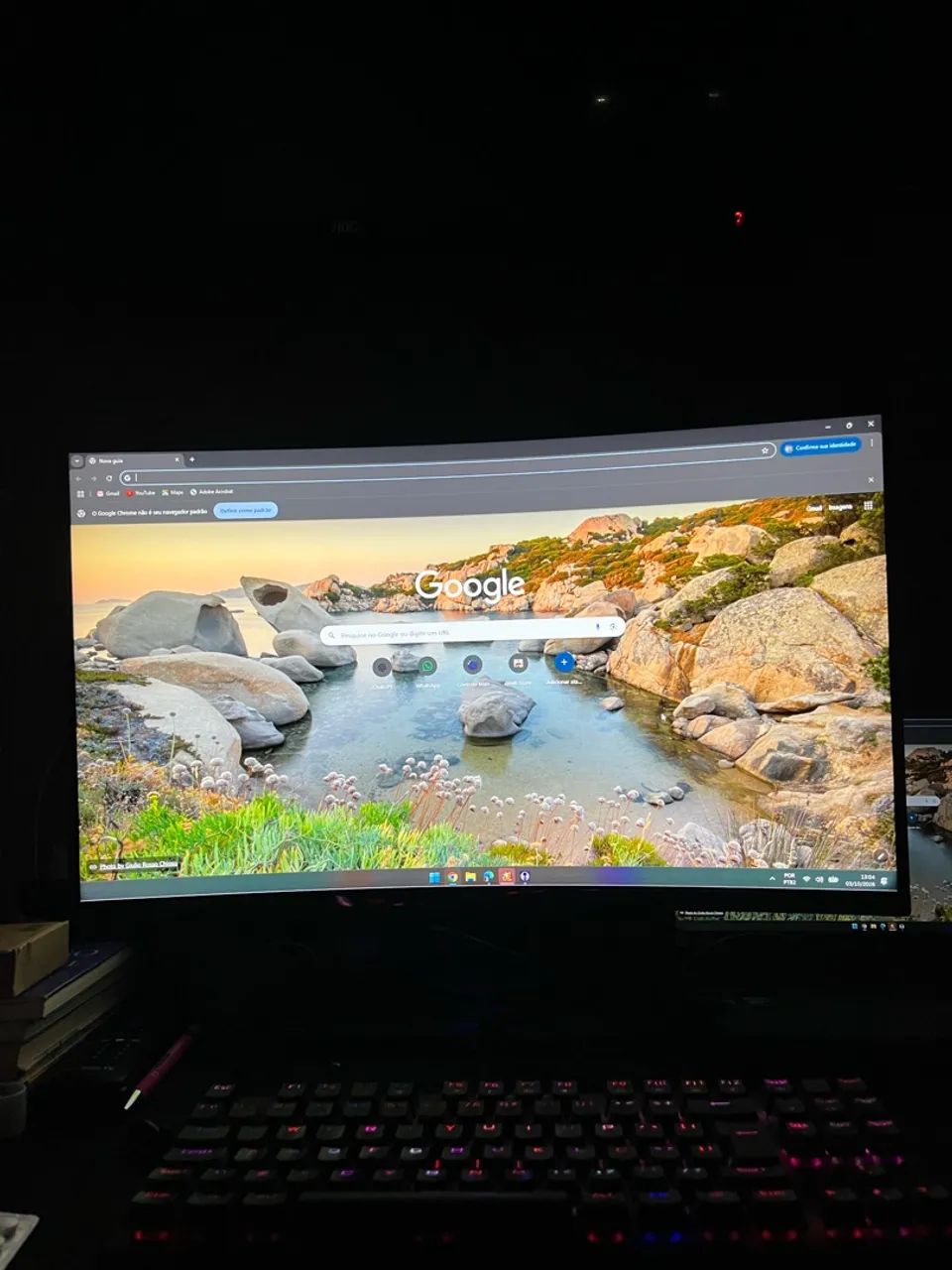MONITOR GAMER CURVADO 165hz - Foto 2
